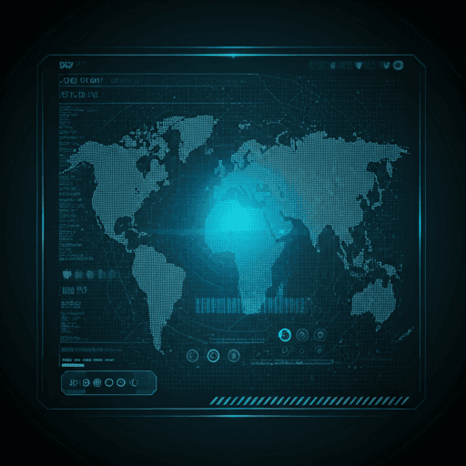 Abstract 3D visualization of neural networks